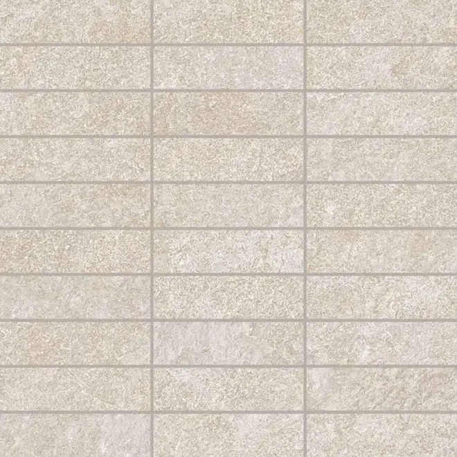 Neu Keope Arke Ivory Mosaik Listello Spazzolato (R10) 30x30 cm
