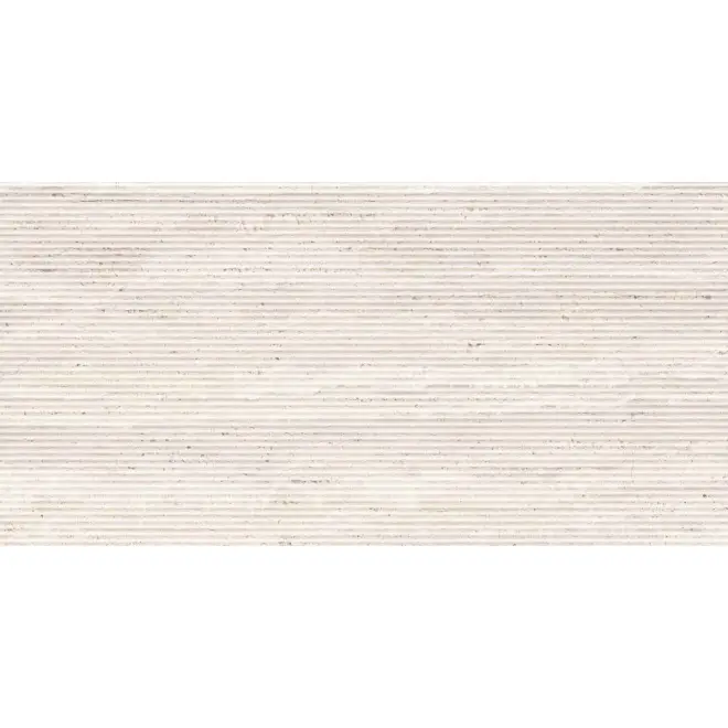 Aktuell Keope Trevi Ivory Dekor Flute 3D Strukturiert 3D 60x120 cm