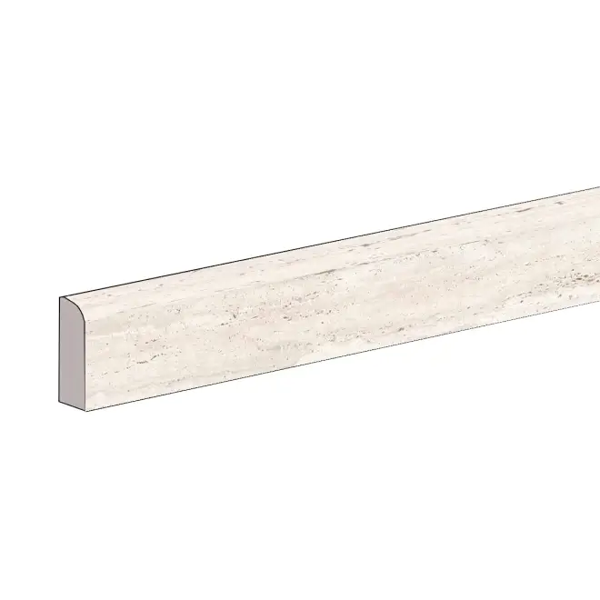 Markenware Keope Trevi Ivory Sockel Spazzolato (R10) 4,6x120 cm