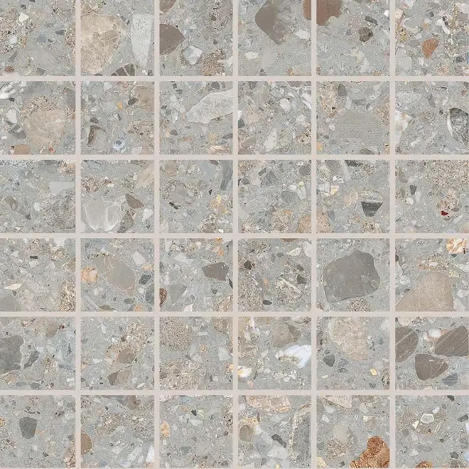Keope Dolmix Grey Mosaik 5x5 Natural (R9) 30x30 cm Schnäppchen