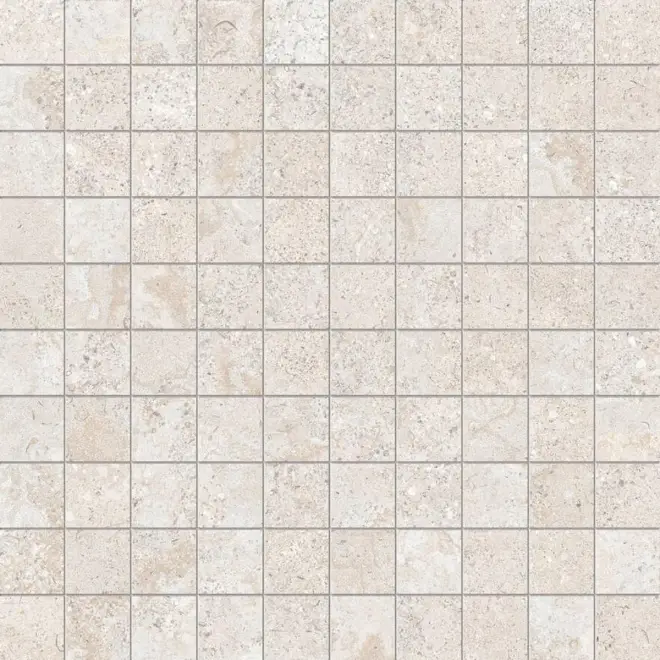 Keope Brystone White Mosaik 3x3 Natural (R9) 30x30 cm Meistverkauft