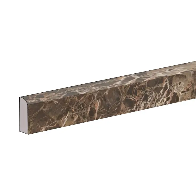Direktkauf Keope Elements Lux Emperador Sockel Lappato (poliert) 4,6x120 cm