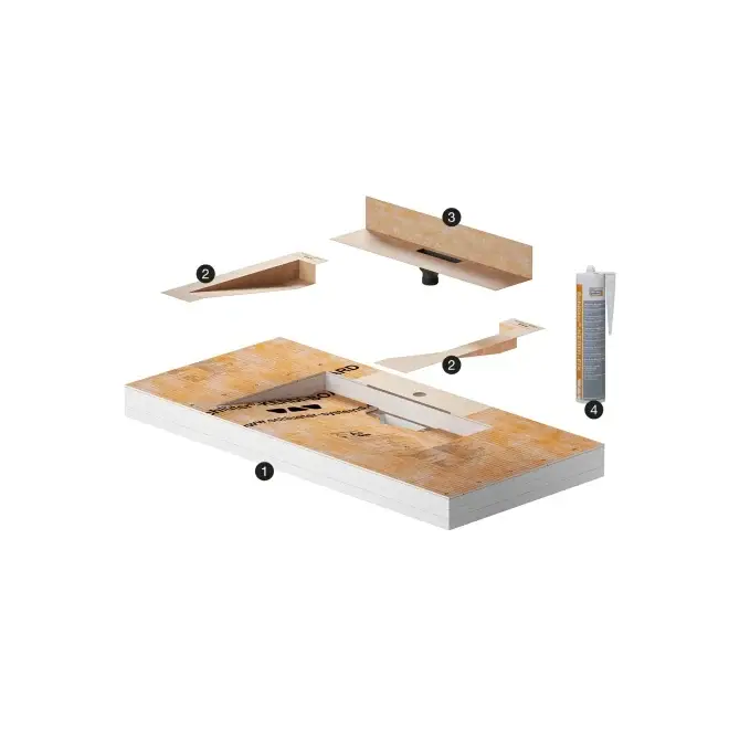 Schlüter KERDI-BOARD-WS Waschtisch-Element Sichere Zahlung