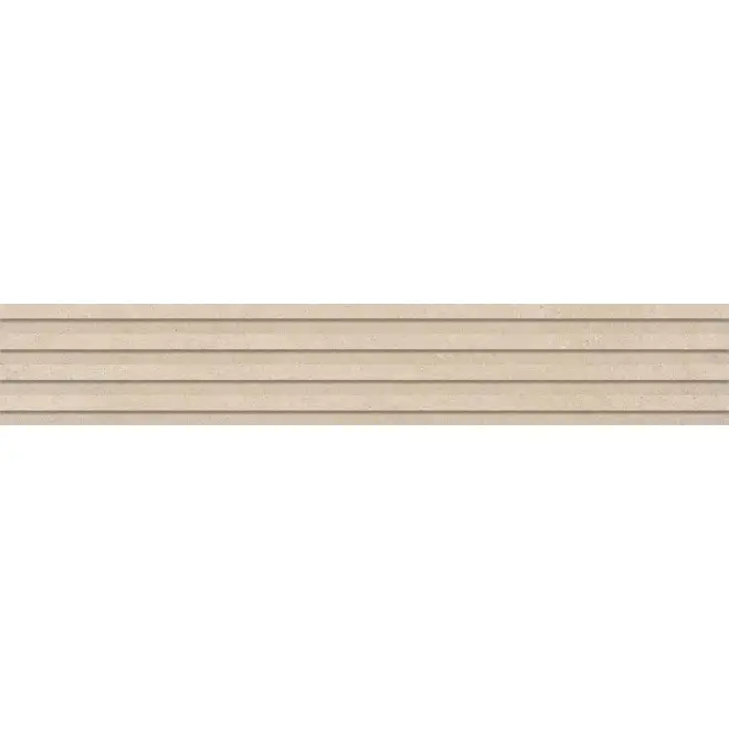 Direktkauf Keope Grace Beige Dekor Plisse 3D Spazzolato (R10) 18,4x120 cm