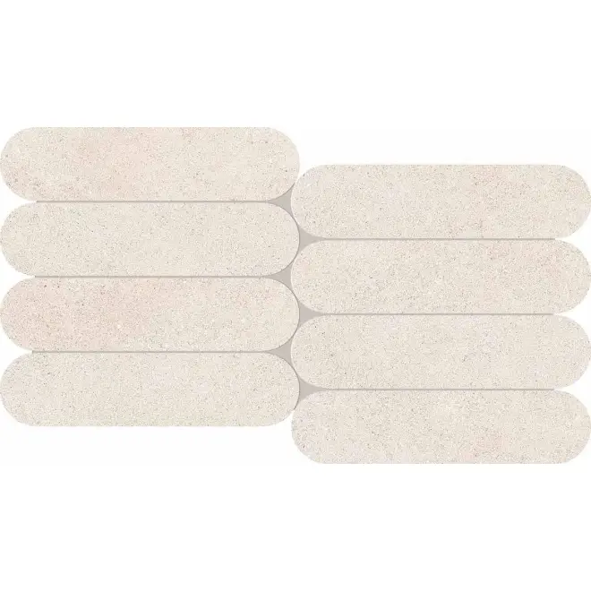 Super-Preis Keope Grace Ivory Mosaik Biscuits Spazzolato (R10) 28,5x55,5 cm