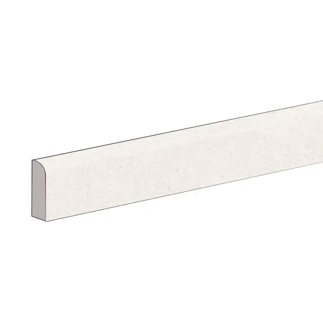 Top-Seller Keope Grace White Sockel Spazzolato (R10) 7,2x60 cm