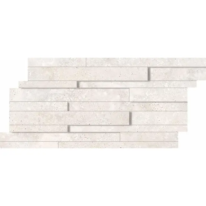 Sichere Zahlung Keope Trevi Cross White Listelli 3D Strukturiert 3D 30x60 cm