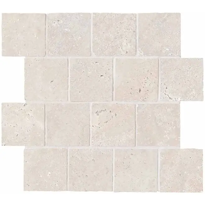 Meistverkauft Keope Trevi Cross Pearl Mosaik Burattato Spazzolato (R10) 31x31 cm