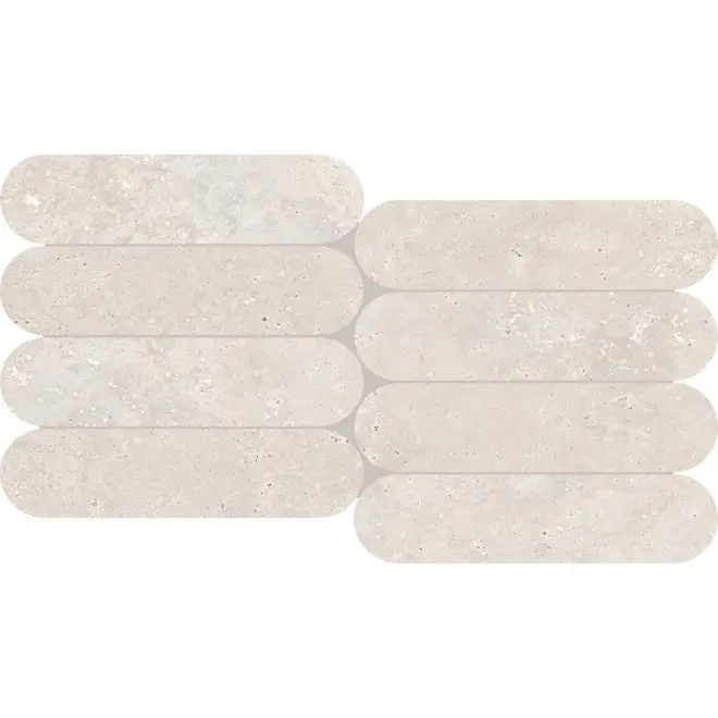 Meistverkauft Keope Trevi Cross Pearl Mosaik Biscuits Spazzolato (R10) 28,5x55,5 cm