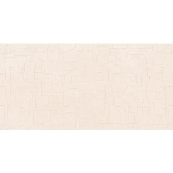 Abverkauf Keope CottoMilano Talco Dekor Labirinto 60x120 cm