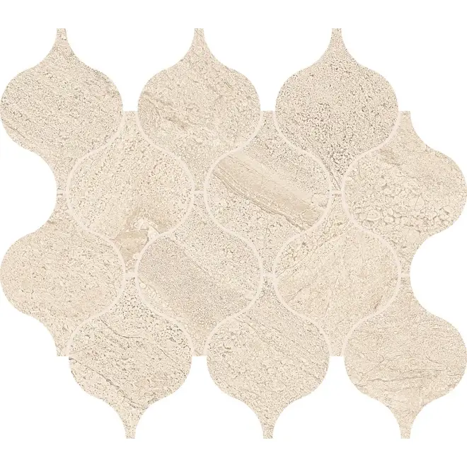 Provenza Pietra di Orosei Corda Mosaik Provenzale matt SilkTech 29,2x33,2 cm Schneller Versand
