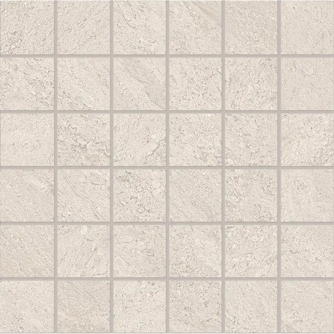 Super-Preis Provenza Pietra di Orosei Grigio Conchiglia Mosaik 5x5 matt SilkTech 30x30 cm