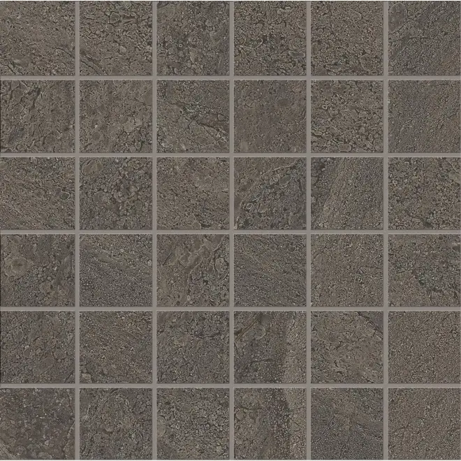 Kracherpreis Provenza Pietra di Orosei Grigio Bruciato Mosaik 5x5 matt SilkTech 30x30 cm
