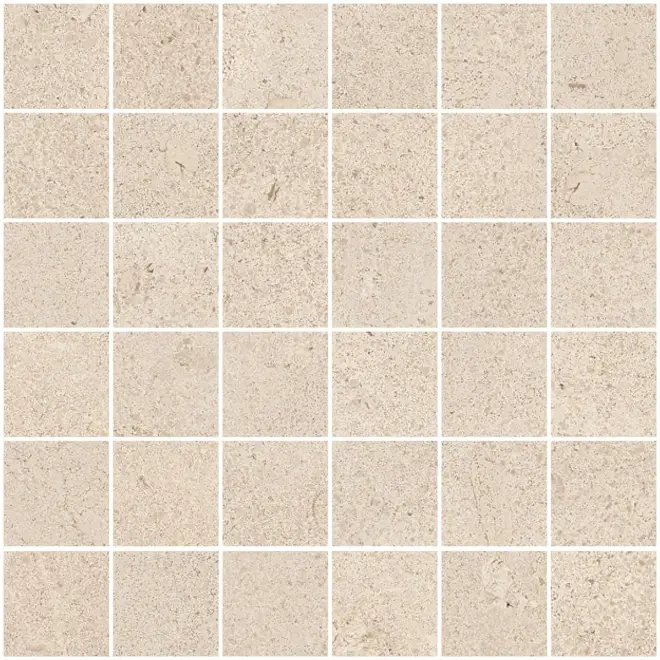 Zertifiziert Sant Agostino Baystone Ivory NAT Mosaik 30x30 cm