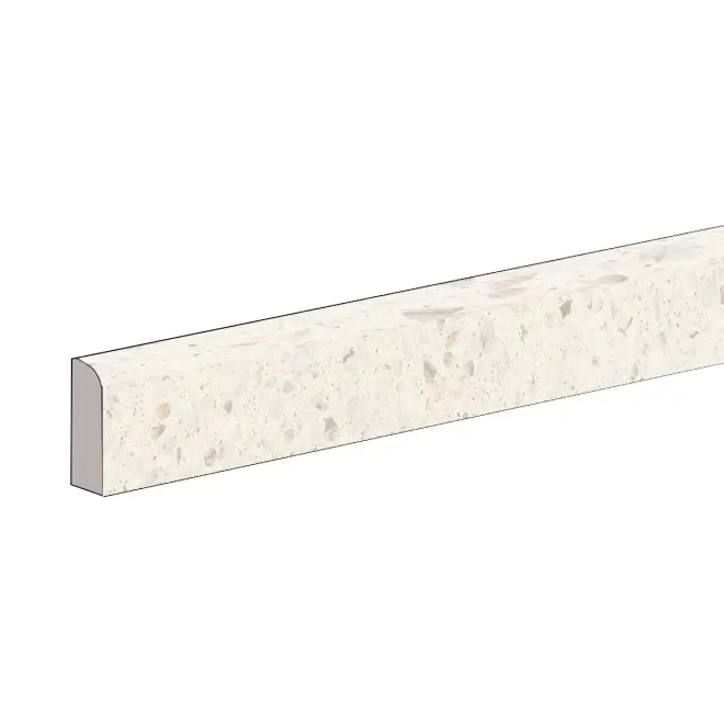 Echt Sant Agostino Glow Ivory NAT Sockel 7,3x60 cm