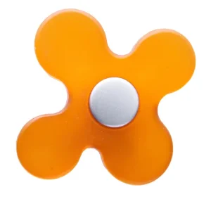 Beliebt Kunststoffgriff Blume orange