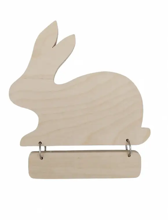 Osterhasenschild zum Hängen Schnäppchen