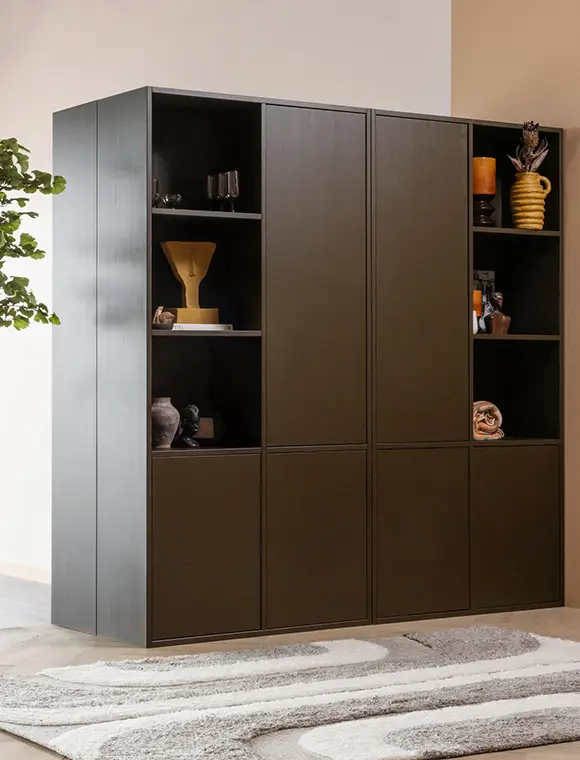 Top-Angebot Schrank Meggy, Kiefer, mittelbraun von woood