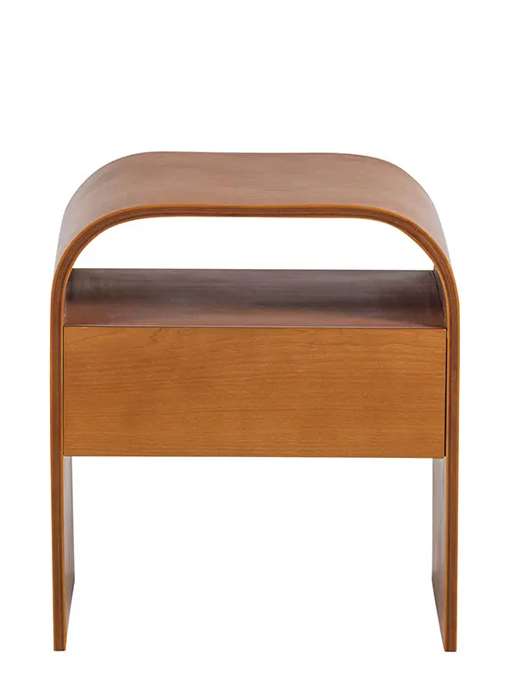 Bestpreis Beistelltisch Momo aus MDF, braun von woood