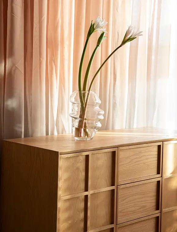 Preiswert Sideboard Raster, natur von Zuiver
