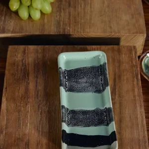 kleine Schale 2x7,7x18 cm, 70s Keramik von HKliving Beliebt