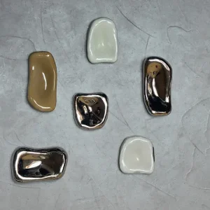 farbige Glasskulptur von HKliving Neu