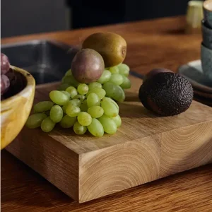 Neuheit Teakholz Cube von HKliving