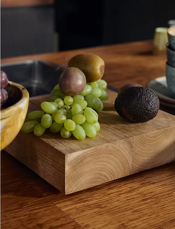 Neuheit Teakholz Cube von HKliving