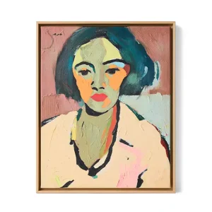 gerahmtes Kunstwerk self-made 53x43 cm von HKliving Heißes Angebot