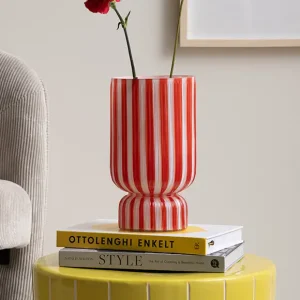 Neue Ware Vase Rayado Retro von present time