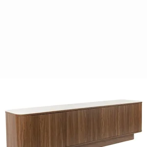 Sideboard Almira, Holz/Marmoroptik v. White Label Living Neu Im Sortiment