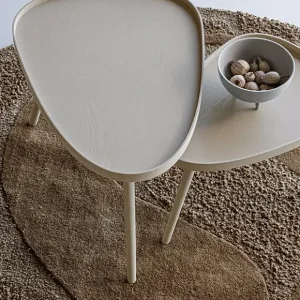 2er Set Beistelltische Nissa, Kiefer von woood Begrenztes Angebot