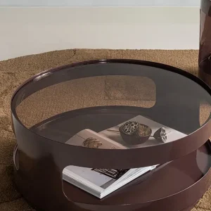 Beistelltisch Sero aus Metall/Glas von woood Direktkauf