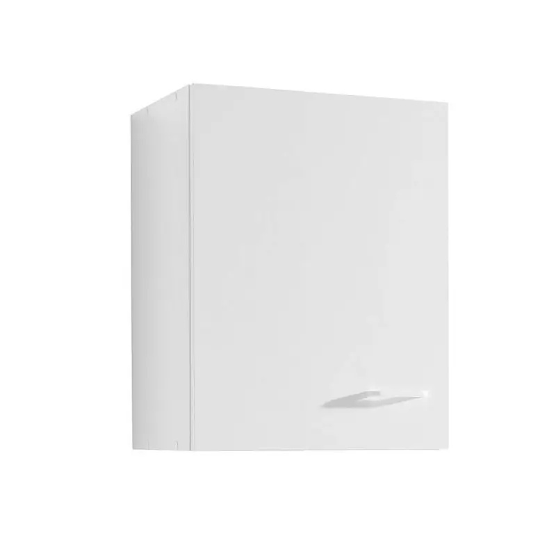 Versand Am Gleichen Tag 40er Hängeschrank für Küche 1-türig SALERNO-03 Weiß Breite 40 cm