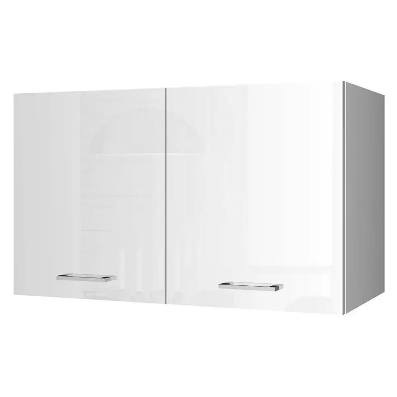 Mega-Angebot Küchen-Hängeschrank 100 MARANELLO-03 Weiß Hochglanz Breite 100 cm