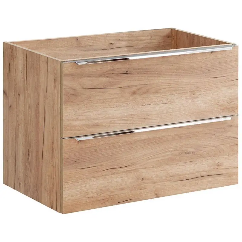 Waschtischunterschrank 80cm TOSKANA-56 in Wotaneiche Nb. B/H/T ca. 80/57/46cm Begrenztes Angebot