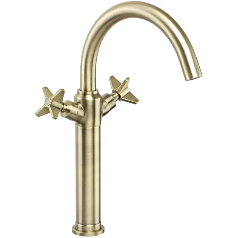 Waschbeckenarmatur, hoch, Messing, TEMISTO-30 Schnäppchen