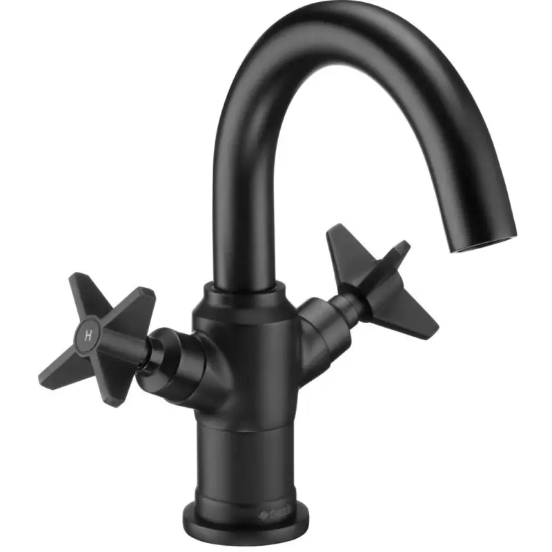 Design Einloch-Waschtischarmatur TEMISTO-30 Schwarz B/H/T: 17,2/21/17,1 cm Bestpreis