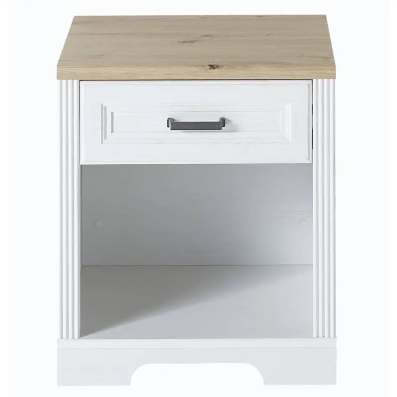 Büro Rollcontainer JÜLICH-36 in Pinie hell mit Artisan Eiche Nb., B/H/T: ca. 54/62/39 cm Expressversand