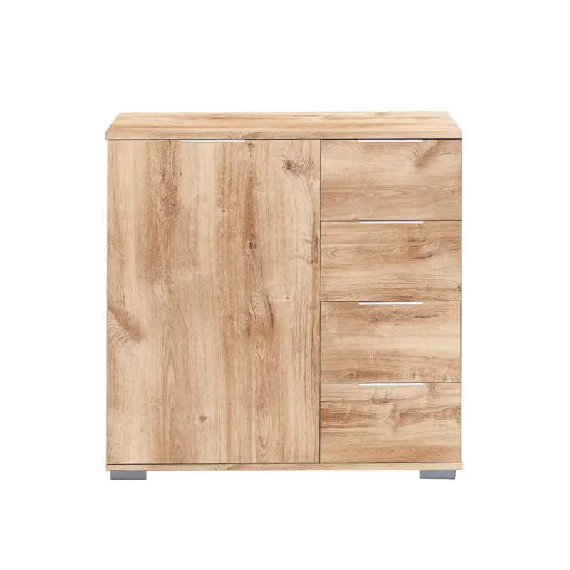 Ausverkauf Schlafzimmer Kommode in Plankeneiche Nb. ELSTRA-43, B/H/T ca. 81/83/41 cm