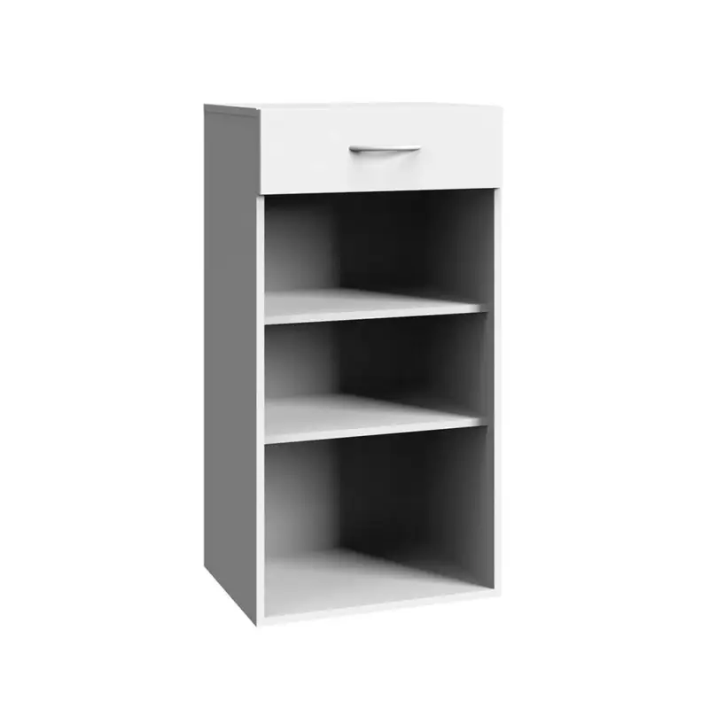 Bestseller Regal 98cm hoch, weiß, MIAMI-43, diverse Breiten