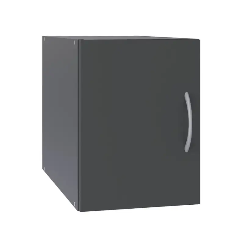 Letzte Chance Aufsatzschrank 1-türig, graphit MIAMI-43, diverse Breiten, H/T ca. 40/54 cm