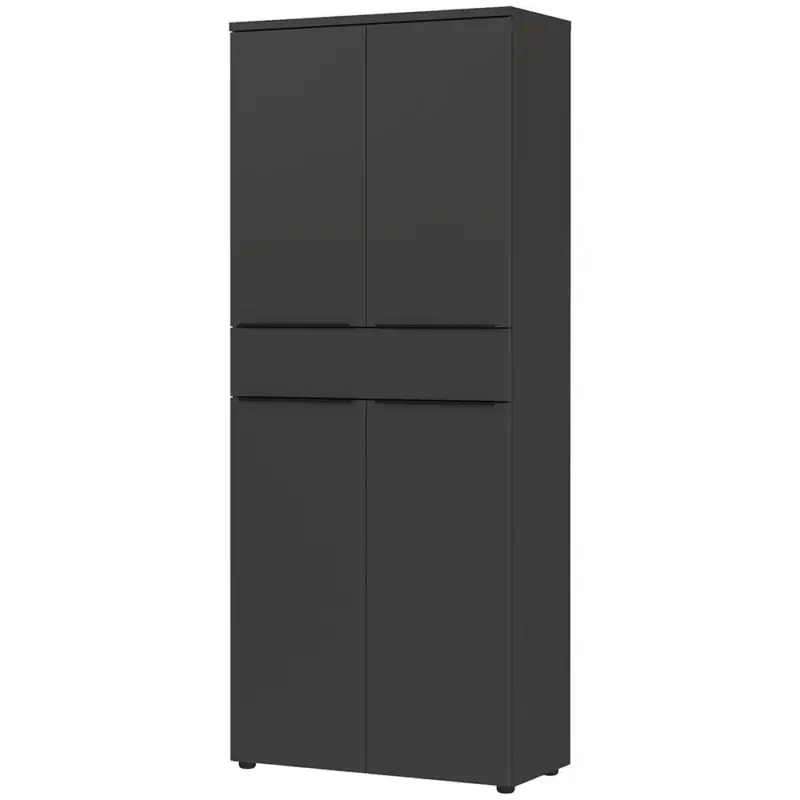 Aktenschrank 81cm, graphit, MEMPHIS-01 Garantierte Lieferung