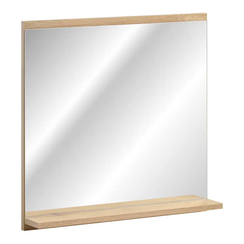 Abverkauf Badezimmer Spiegel 60cm, Eiche, MIRROR-56