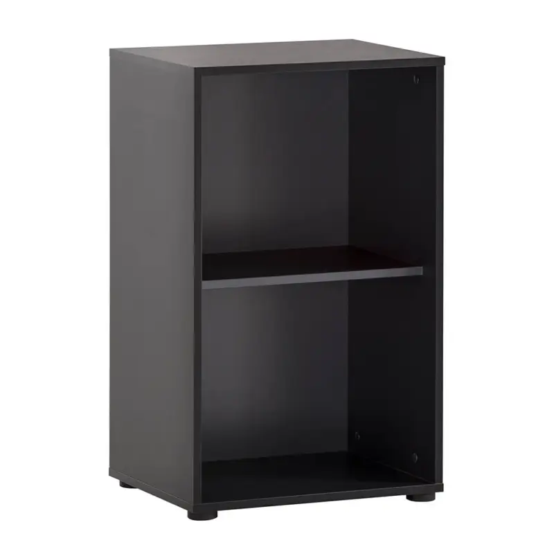 Aktenregal 51cm, schwarz matt, ALNWICK-80 Geprüft