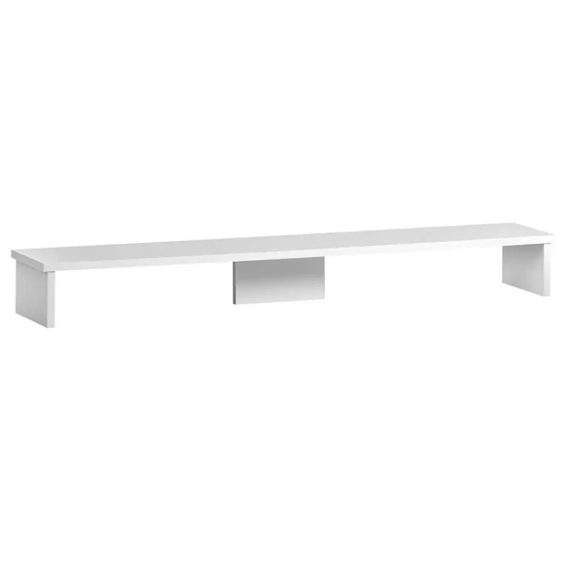 Zertifiziert Bildschirmaufsatz für Schreibtisch, 110cm, in weiß NEVERS-80