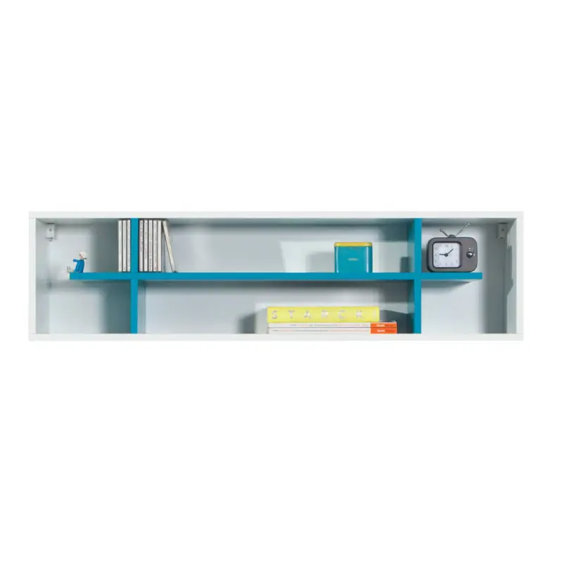 Wandboard in weiß mit türkis MIJAS-133 Top-Seller