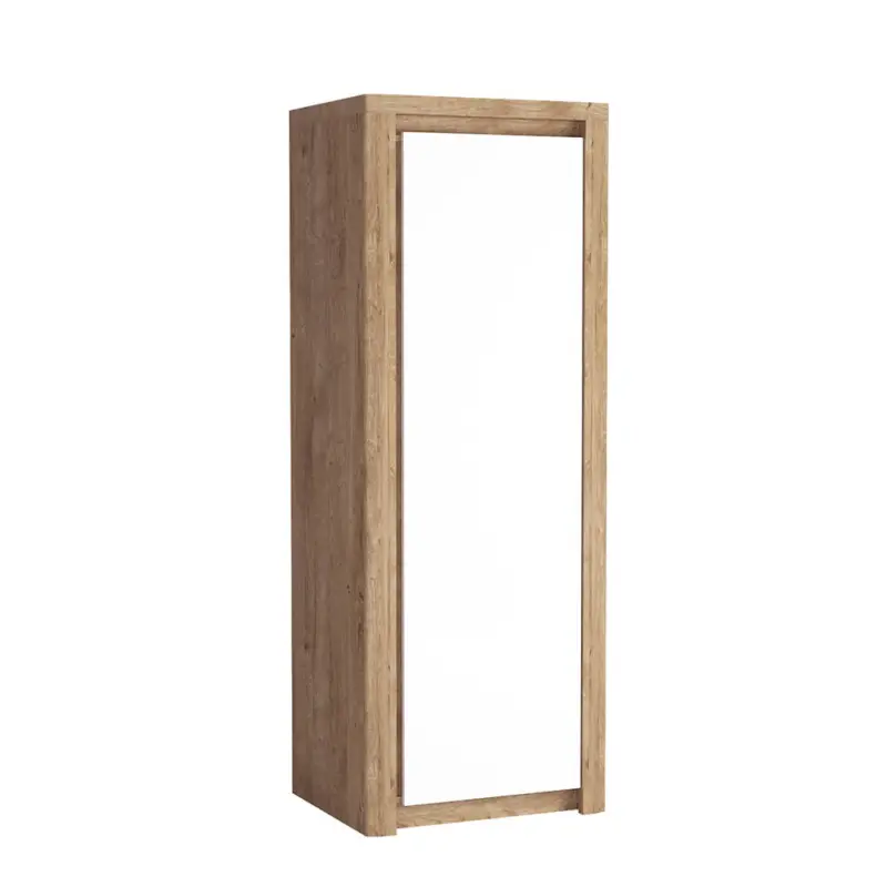 Wochenendangebot Kleiderschrank modern in Eiche mit weiß LATINA-161