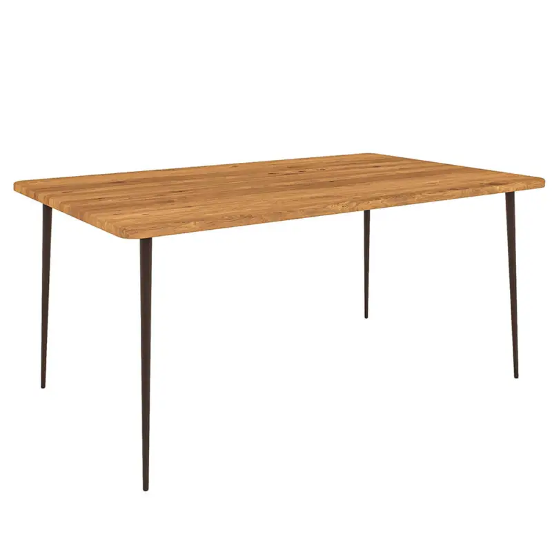 Günstig Esstisch 80x110 cm Massivholz in Eiche geölt, KABALA-165