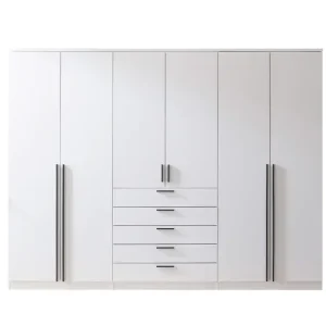 Highlight Drehtürenschrank Marc 270 x 210 x 52 cm weiß